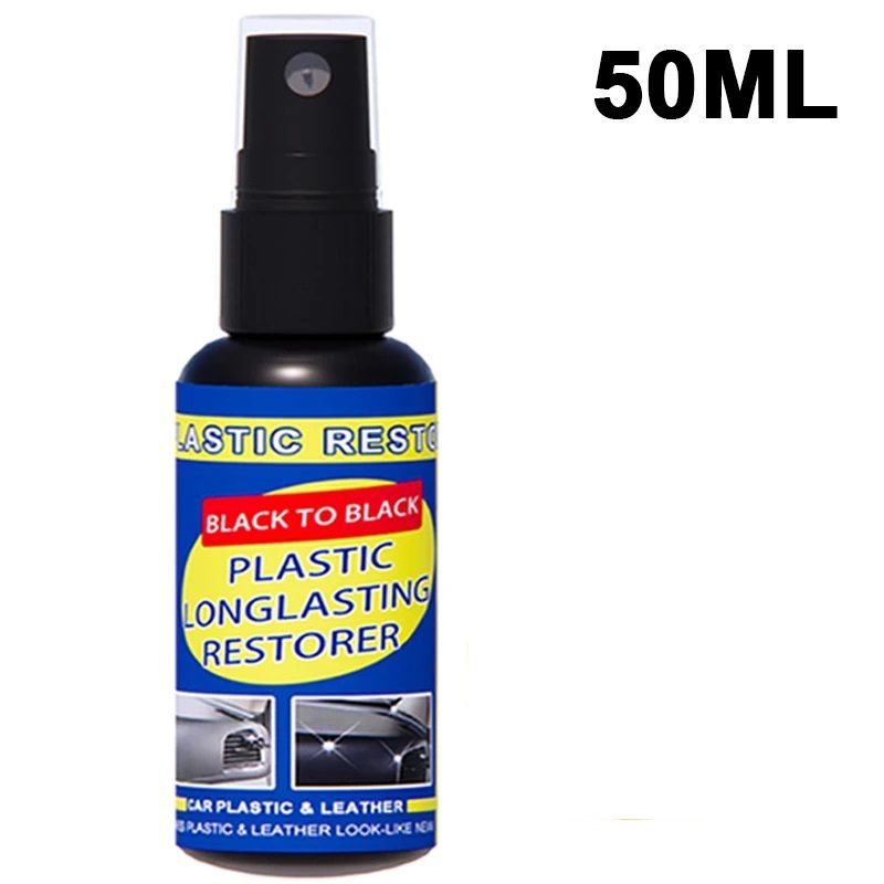 Auto Plastic Rubber Exterior Restorer Car Plastic Restorer Coating Agent To Clean Refresh  Seal For 7