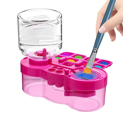 SmartFlow Paint Brush Cleaner Bucket – Mess-Free Art Cleaning Tool for Kids & Hobbyists