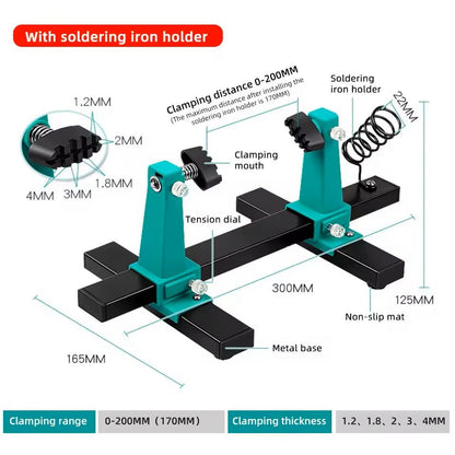Mainboard Repair Holder With 360 Degree Rotation For PCB Soldering And Disassembly 4