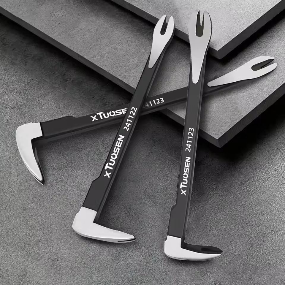 Nail Puller Crowbar Tool for Woodworking and Home Repair