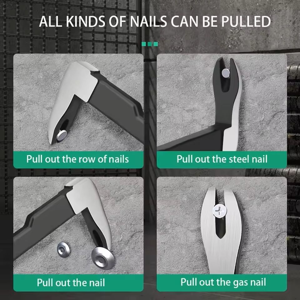 Nail Puller Crowbar Tool For Woodworking And Home Repair 3