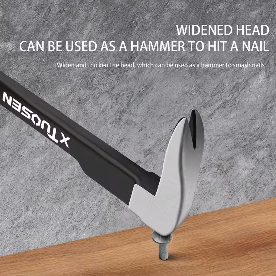 Nail Puller Crowbar Tool For Woodworking And Home Repair 5