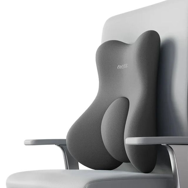 OrthoRelief Memory Foam Lumbar Cushion – Ergonomic Back Support for Car, Office & Postpartum Comfort
