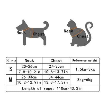 Undershirt Style Pet Leash Adjustable Cat Dog Harness Breathable Leash For Small Pet Convenient Pet 5