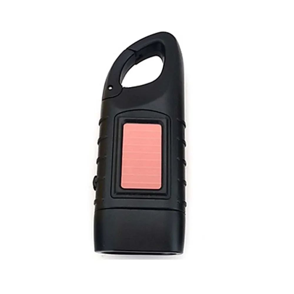 Solar Powered Hand Crank LED Flashlight LongRange Portable Tent Light  Emergency Torch For Camping  6