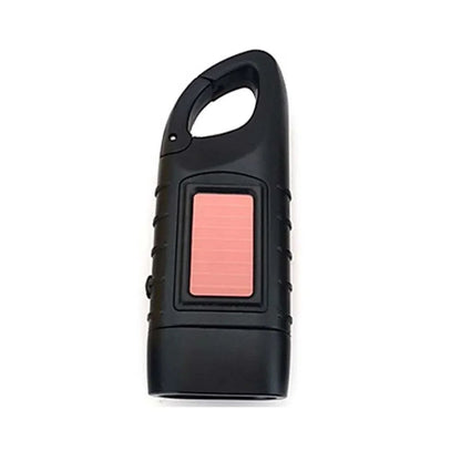 Solar Powered Hand Crank LED Flashlight LongRange Portable Tent Light  Emergency Torch For Camping  6