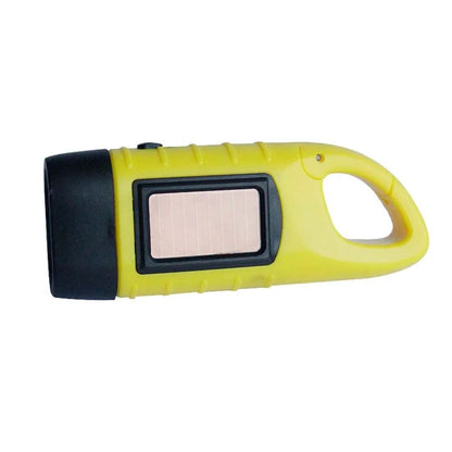 Solar Powered Hand Crank LED Flashlight LongRange Portable Tent Light  Emergency Torch For Camping  8