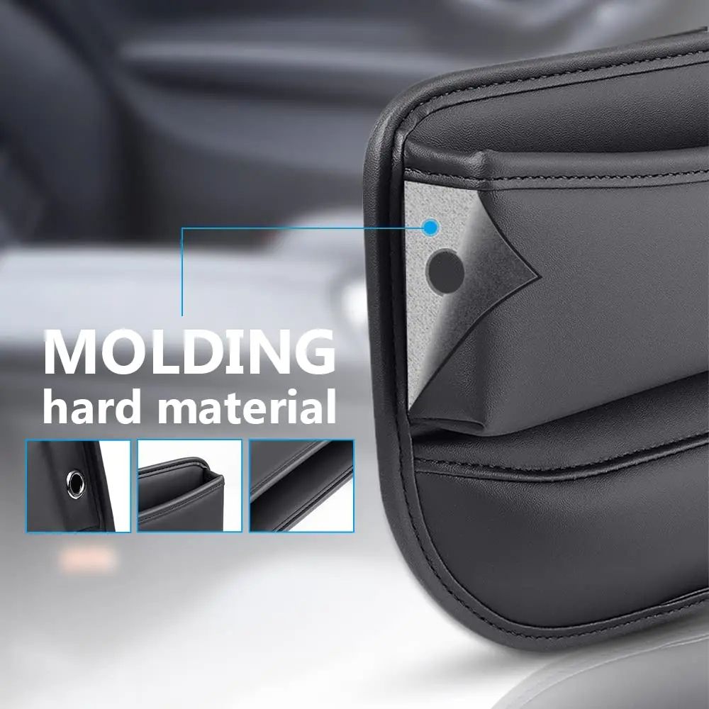 Multifunction Car Seat Gap Filler Leak Proof Storage Bag  Cup Holder In PU Leather Seat Slot Organi 3