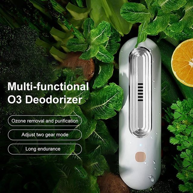 FreshGuard X55 Odor Eliminator – Smart Deodorizer & Air Purifier for Fridge, Car & Home