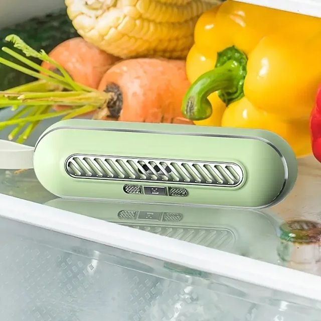 FreshGuard X55 Odor Eliminator  Smart Deodorizer  Air Purifier For Fridge Car  Home 6
