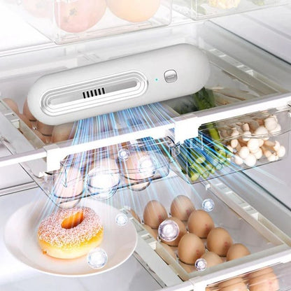 FreshGuard X55 Odor Eliminator  Smart Deodorizer  Air Purifier For Fridge Car  Home 2