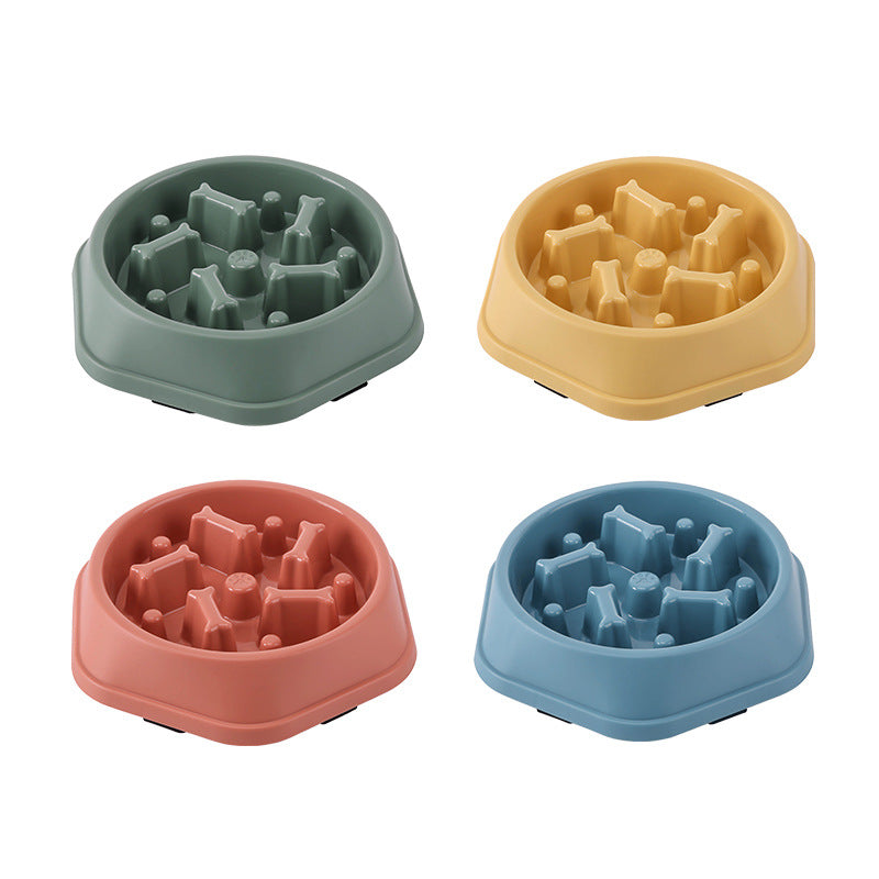 Slow Feeder Dog Bowl AntiChoking NonSlip Pet Food Bowl For Cats  Dogs  Healthy Eating Fat Control 4