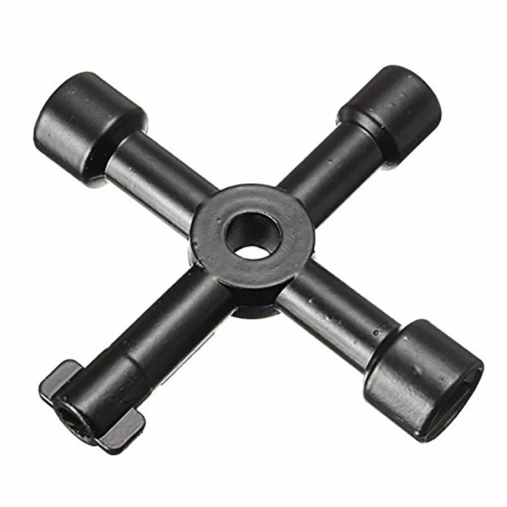 Multifunction Electrician Plumber Utility Cross Switch Wrench Universal Square  Triangle Key For Ga 2