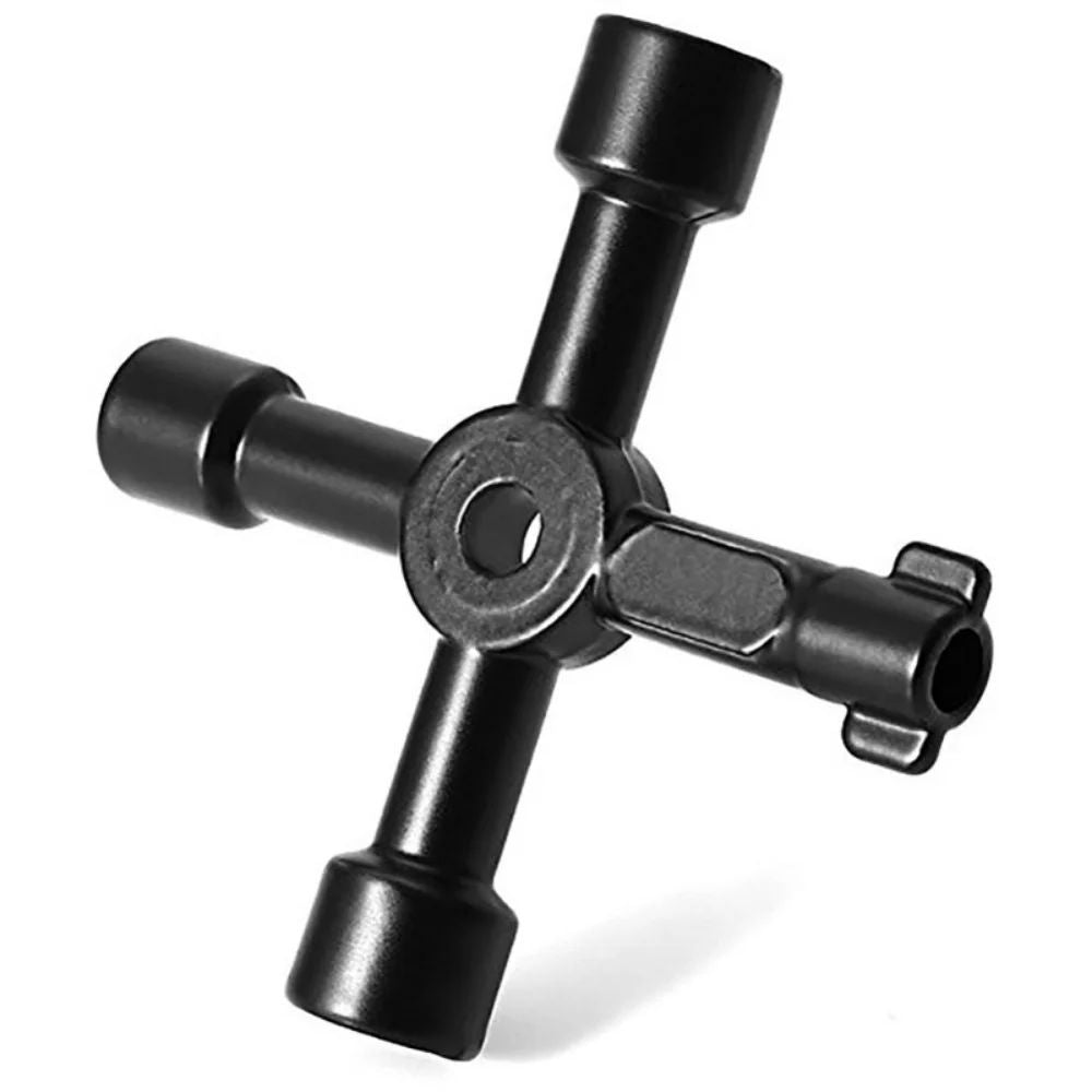 Multifunction Electrician Plumber Utility Cross Switch Wrench Universal Square  Triangle Key For Ga 3