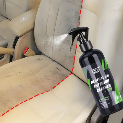 300 ML Car Interior Cleaner – Multipurpose Auto Dash Cleaning Tool for Leather, Flannel, Woven Fabric & More