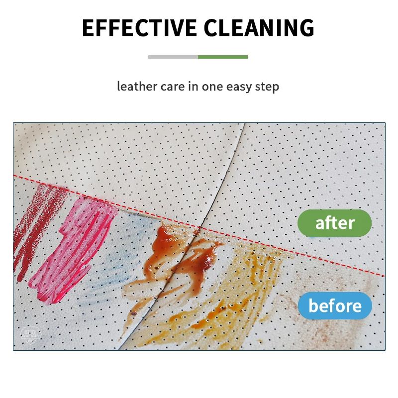 300 ML Car Interior Cleaner  Multipurpose Auto Dash Cleaning Tool For Leather Flannel Woven Fabric  3