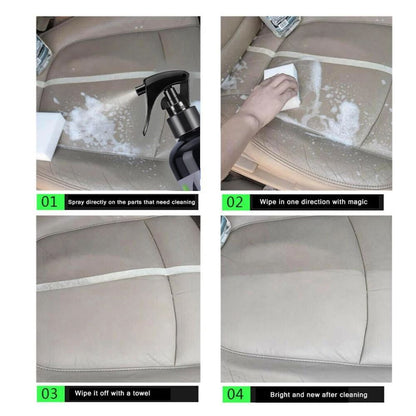 300 ML Car Interior Cleaner  Multipurpose Auto Dash Cleaning Tool For Leather Flannel Woven Fabric  4