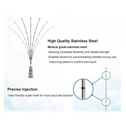 50pcs Blunt Tip Cannula Needles For Syringe And Body Piercing 2