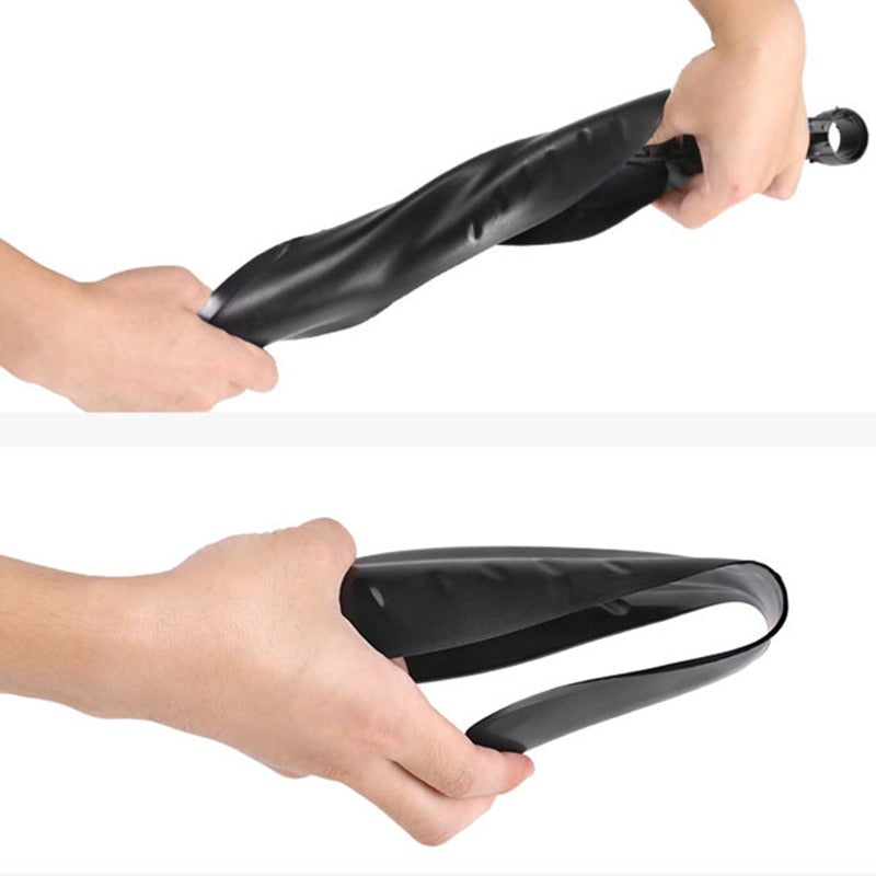 2pcs Bicycle Fenders Set PP Soft Plastic MTBDH Mudguards For Rear Shock  Splash Protection  Univers 1