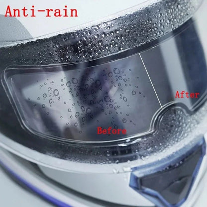 Antifog  Rainproof Film For Motorcycle Helmet Lens Durable Nano Coating Sticker For Clear Vision Es