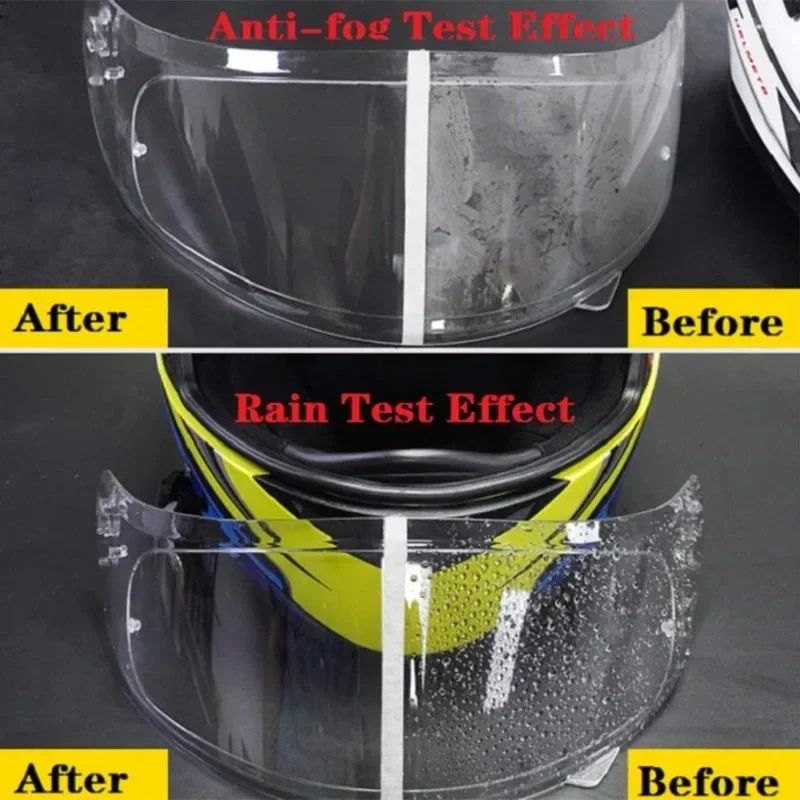 Antifog  Rainproof Film For Motorcycle Helmet Lens Durable Nano Coating Sticker For Clear Vision Es