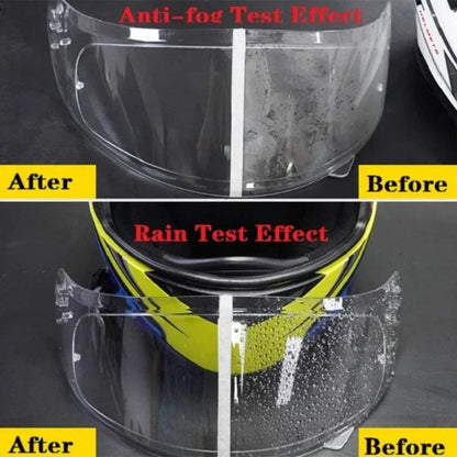 Antifog  Rainproof Film For Motorcycle Helmet Lens Durable Nano Coating Sticker For Clear Vision Es