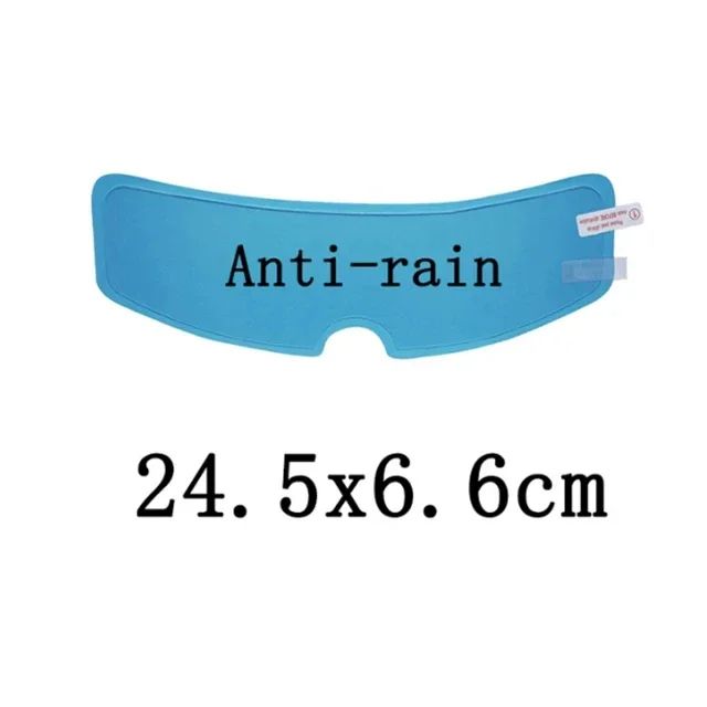 Antifog  Rainproof Film For Motorcycle Helmet Lens Durable Nano Coating Sticker For Clear Vision Es