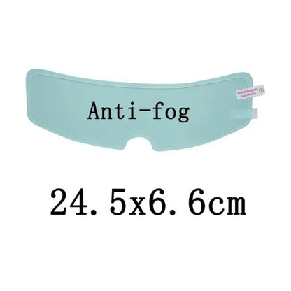Antifog  Rainproof Film For Motorcycle Helmet Lens Durable Nano Coating Sticker For Clear Vision Es