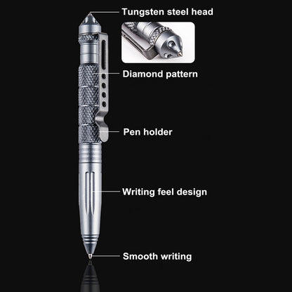 Tactical Pen For Self Defense Aviation Aluminum Glass Breaker Survival EDC Multitool Portable  Secu 3