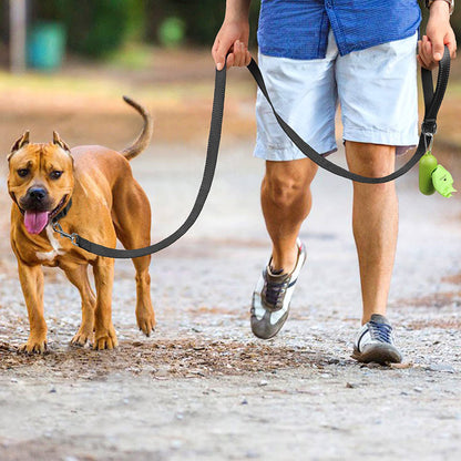 Night Reflective Pet Leash  Harness Adjustable DogCat Collar Lead Durable Guard Rope For Walking  S 1