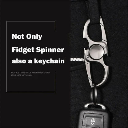 3in1 Fidget Spinner Toy AntiAnxiety Stress Reliever Keychain Bottle Opener Durable Zinc Alloy Hand  2