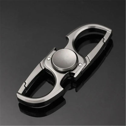 3in1 Fidget Spinner Toy AntiAnxiety Stress Reliever Keychain Bottle Opener Durable Zinc Alloy Hand  6