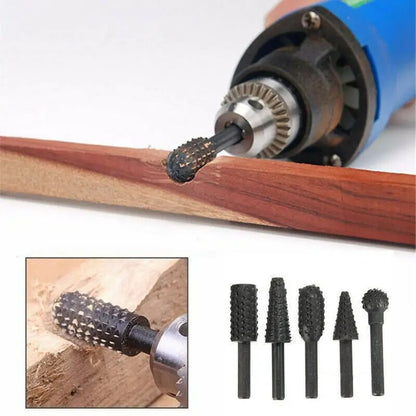 Steel Titanium Coated Drill Bit Set Woodworking Carpentry  Wood Carving Cutting Tools For Precision 1