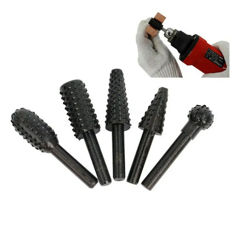 Steel Titanium Coated Drill Bit Set Woodworking Carpentry  Wood Carving Cutting Tools For Precision 4