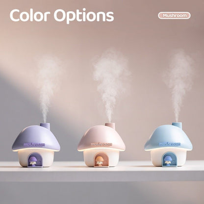 MushGlow Mini Humidifier  Cute Ultrasonic Aroma Diffuser With Colorful Light For Bedroom  Office 2
