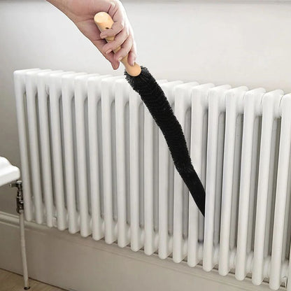 FlexiClean Radiator  Dryer Brush  Long Bendable Cleaning Tool For Tight Spaces  Hidden Dust 1
