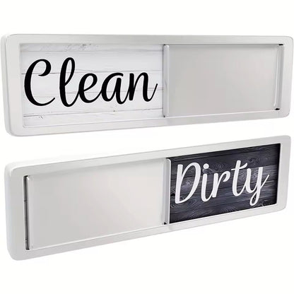 Dishwasher Magnet Clean Dirty Sign for Kitchen Organization