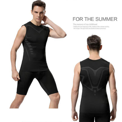 Mens Ice Silk Sports Vest Sleeveless Quick Dry Running Shirt For Gym Basketball  Summer Fitness 3