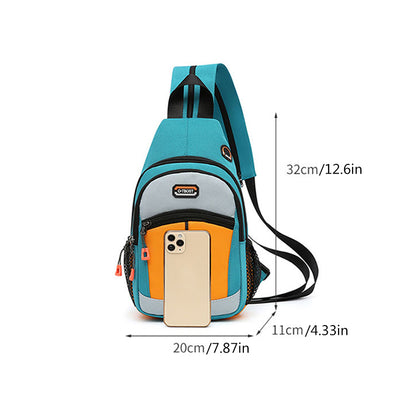 Unisex Chest Bag For Men  Women  Adjustable Crossbody Shoulder  Backpack Wear Trendy  Durable 3