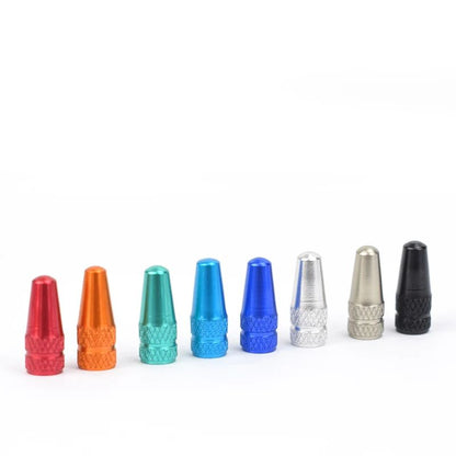 4 Pcs Aluminum Alloy Bicycle Tire Valve Cap MTB Road Bike Dustproof Presta Valve Cover Protector Fo 3