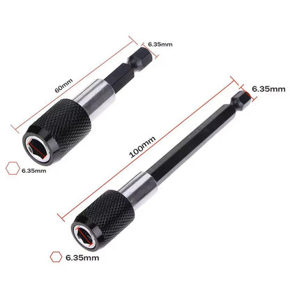 Hex Shank Quick Release Magnetic Screwdriver Extension For Power Tools 9