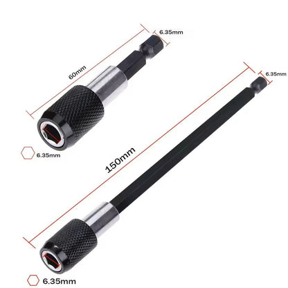 Hex Shank Quick Release Magnetic Screwdriver Extension For Power Tools 10