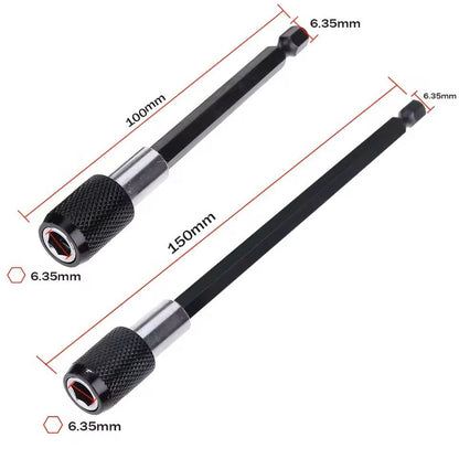 Hex Shank Quick Release Magnetic Screwdriver Extension For Power Tools 11