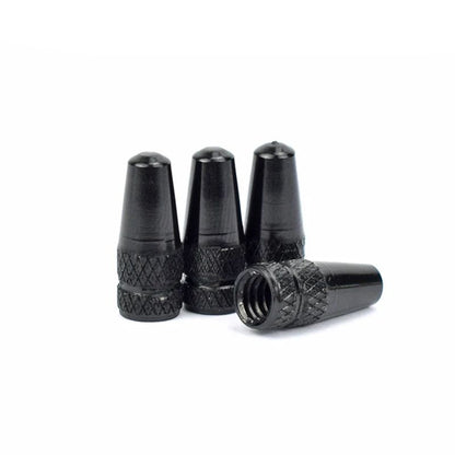 4 Pcs Aluminum Alloy Bicycle Tire Valve Cap MTB Road Bike Dustproof Presta Valve Cover Protector Fo 6