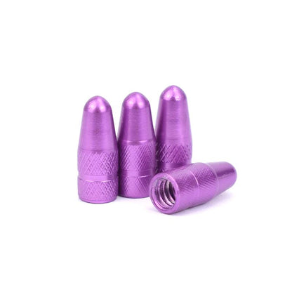 4 Pcs Aluminum Alloy Bicycle Tire Valve Cap MTB Road Bike Dustproof Presta Valve Cover Protector Fo 9
