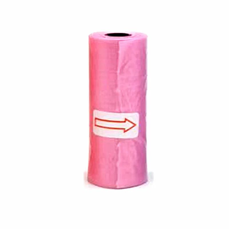 LeakProof Dog Waste Bags With Cartoon Paw Print Random Color Pet Poop Bags Durable Pet Supplies For 10