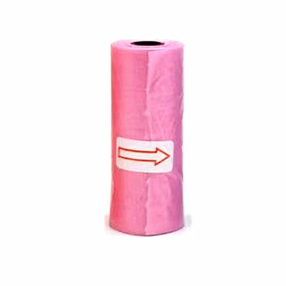 LeakProof Dog Waste Bags With Cartoon Paw Print Random Color Pet Poop Bags Durable Pet Supplies For 10