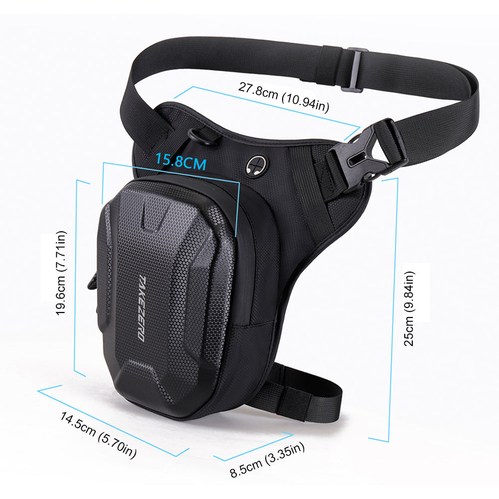 Motorcycle Leg Side Bag, Waterproof Motorbike Waist Leg Bag for Outdoor Sports, Cycling & Travel
