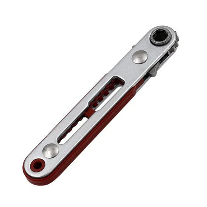 Mini MultiFunction Ratchet Screwdriver Set  TwoWay Elbow Flat Head Hexagonal CrossShaped Screwdrive 6