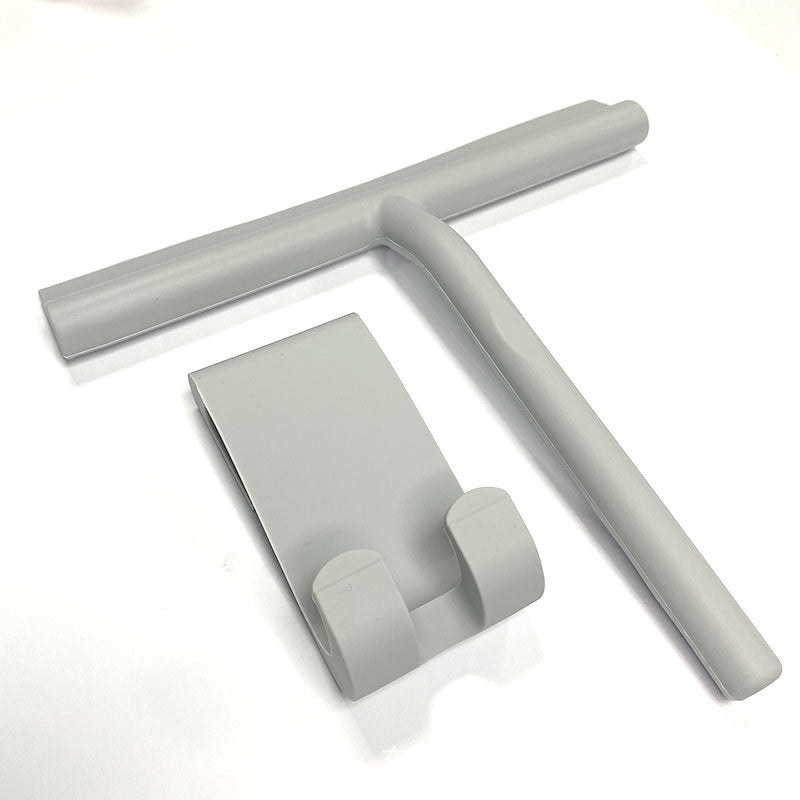 Shower Squeegee  Glass Clean Scraper Wall Hanging Mirror With Handle For Window Floor  Household Cl 6